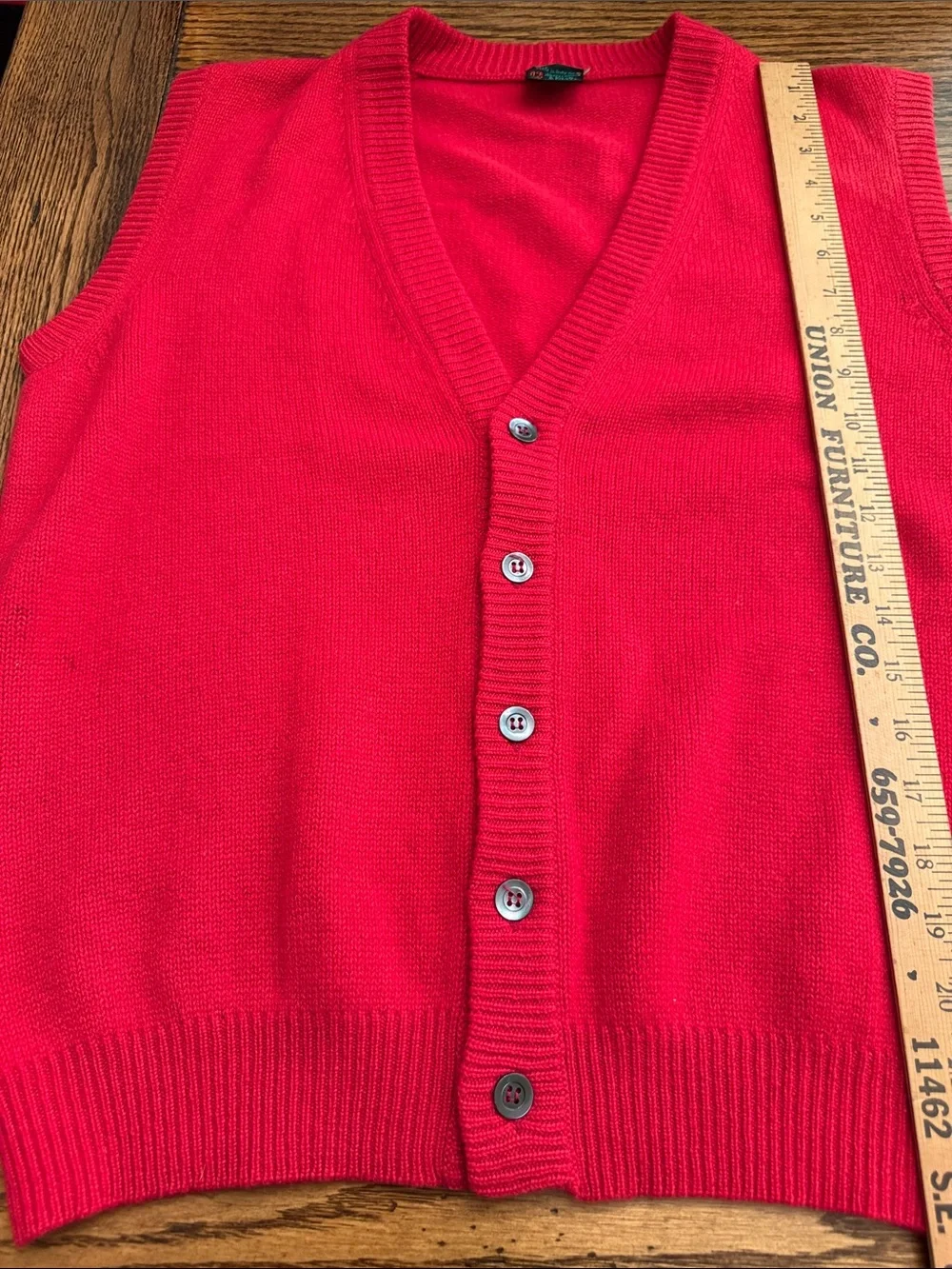 Vintage Abercrombie & Fitch cashmere Heritage Prep Vest Layering Vest